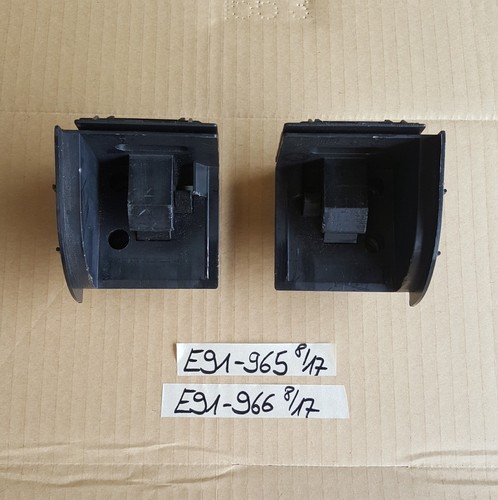 BMW E91 Aufnahme Heckrollo 4146965 Laderaumabdeckung Aufnahme Halter 4146966 – Bild 1