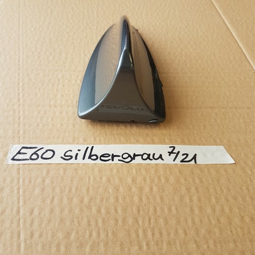 BMW E60 E61  Abdeckung Dachantenne GPS Antenne Haifisch Flosse Silber grau  – Bild 3