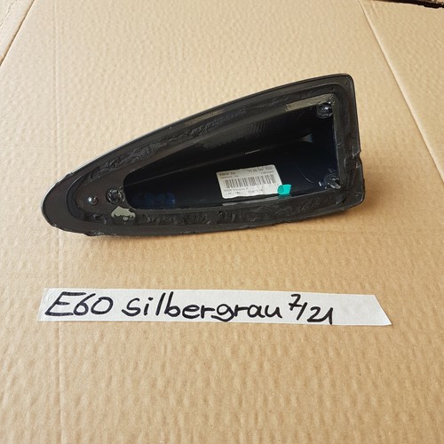 BMW E60 E61  Abdeckung Dachantenne GPS Antenne Haifisch Flosse Silber grau  – Bild 4