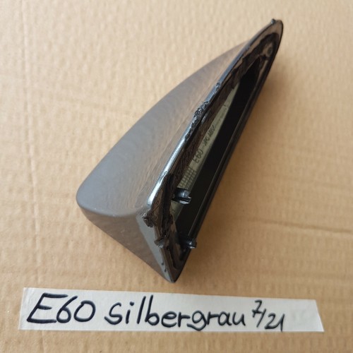 BMW E60 E61  Abdeckung Dachantenne GPS Antenne Haifisch Flosse Silber grau  – Bild 5