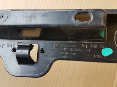 BMW E92 Führung für Stoßstange hinten Mitte Halter Stossfänger Träger 7128247 – Bild 3