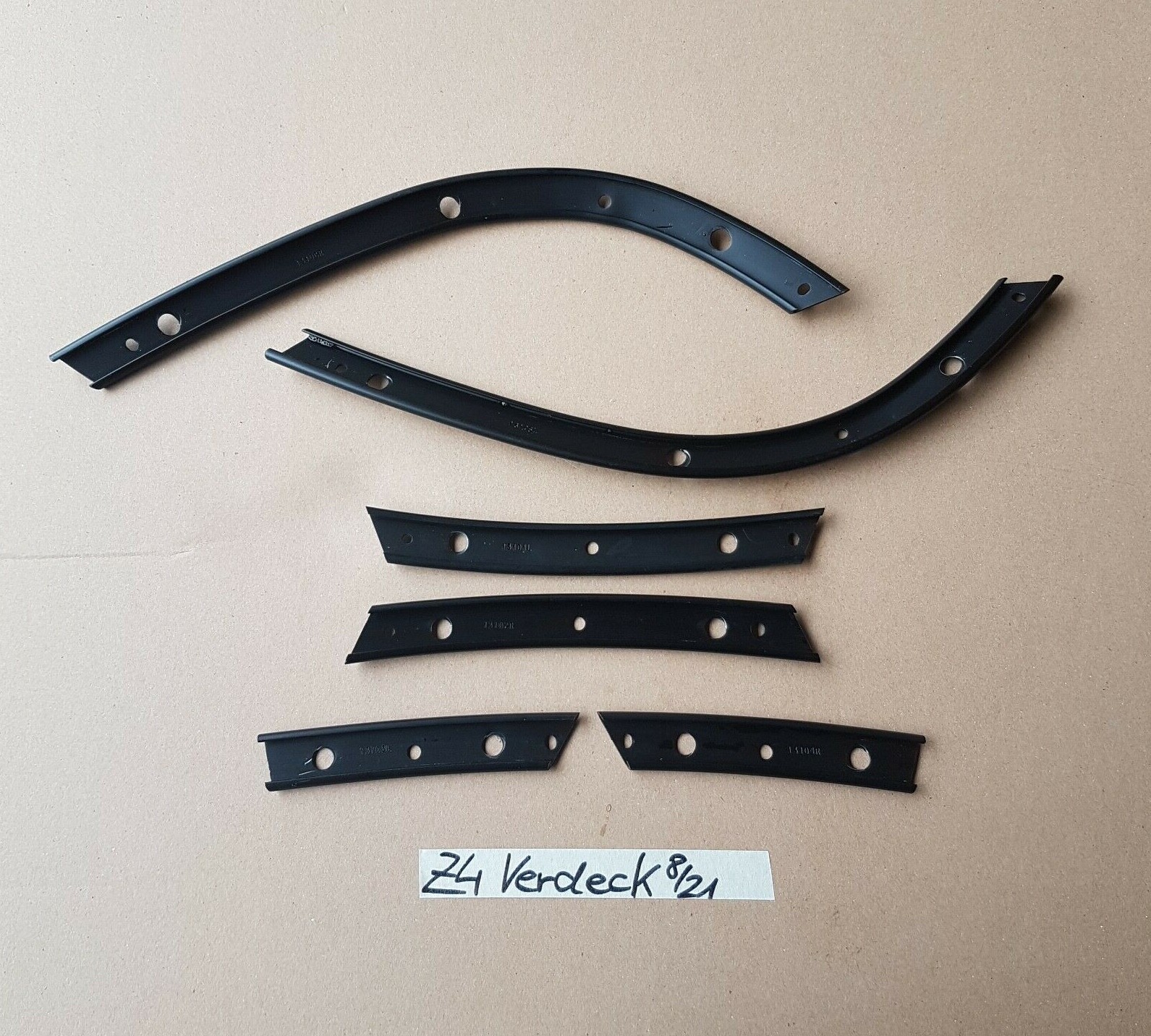 BMW Z4 E85 Roadster Dichtung Verdeck Leiste Führung Schiene rechts links – Bild 1