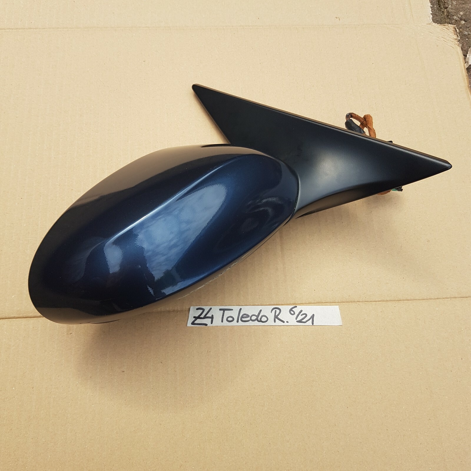 BMW  Z4 E85 E86 Seiten Außen Spiegel rechts ODER links Toledo blau Code 482