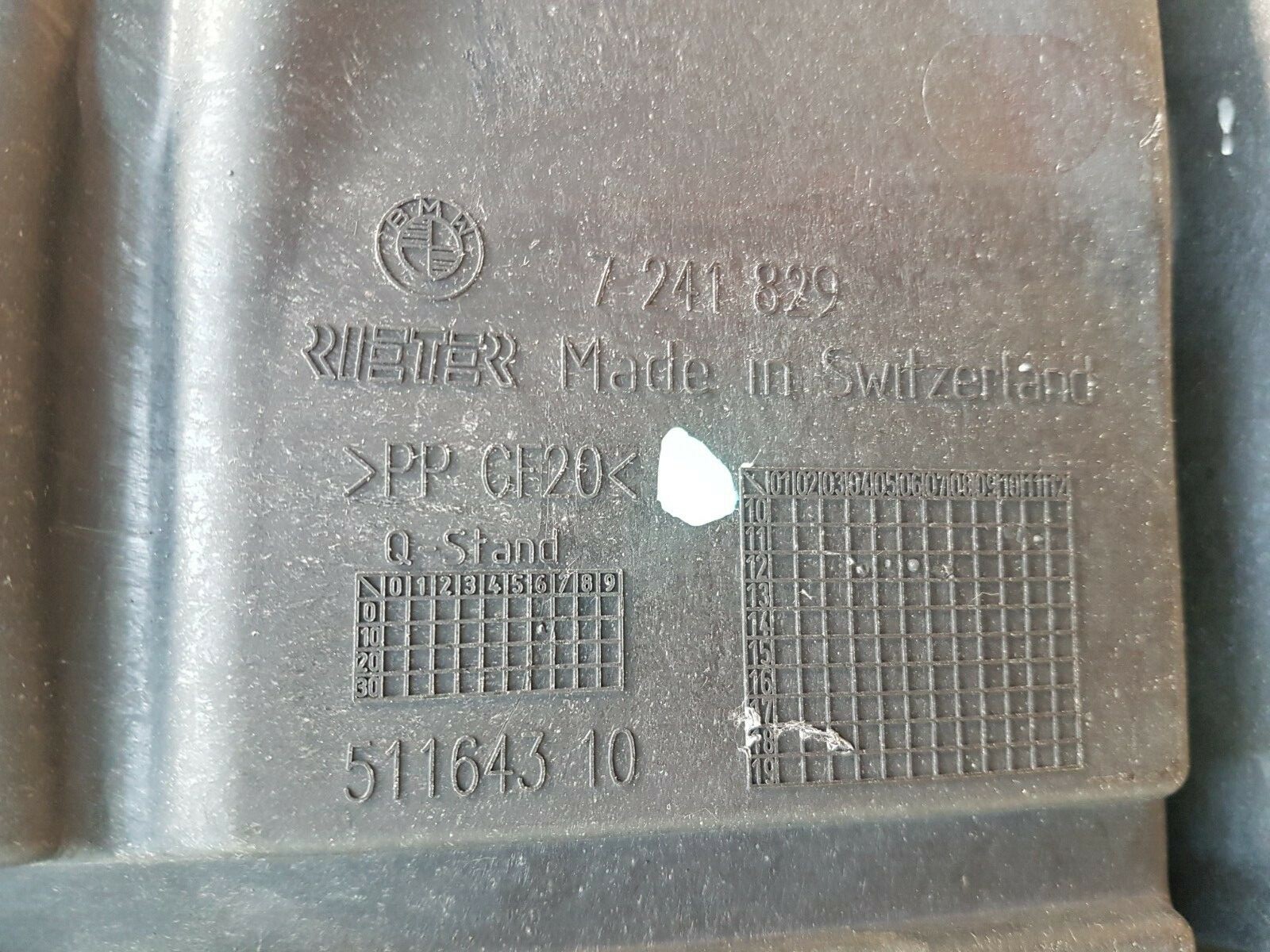 BMW F30 F31 F34 F20 F21 Unterfahrschutz Unterbodenverkleidung 7241829 ABHOLUNG – Bild 2