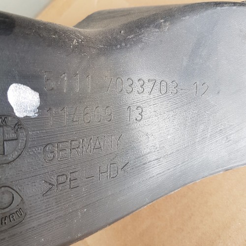 BMW 5er E60 E61  Luftführung  Luftkanal Bremse vorne links 7033703 – Bild 3