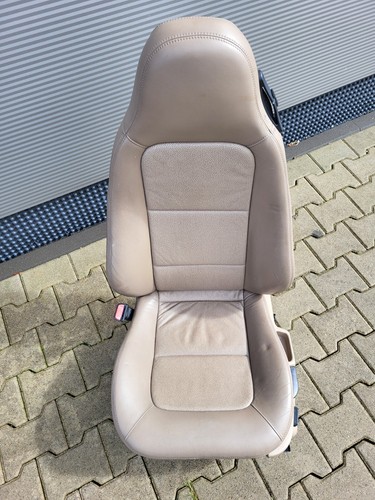 BMW Z3 Roadster Fahrer Sitz Leder beige LINKS mit Motoren ABHOLUNG 
