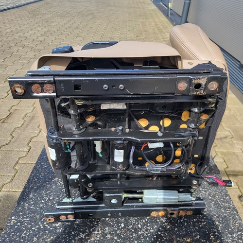 BMW Z3 Roadster Fahrer Sitz Leder beige LINKS mit Motoren ABHOLUNG 