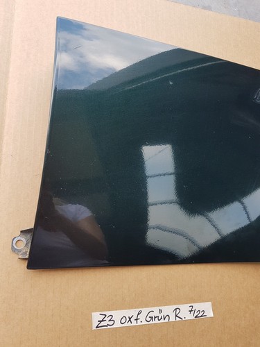 BMW Z3 Roadster + Coupe Kotflügel Seitenwand  VORNE RECHTS Oxford grün metallic