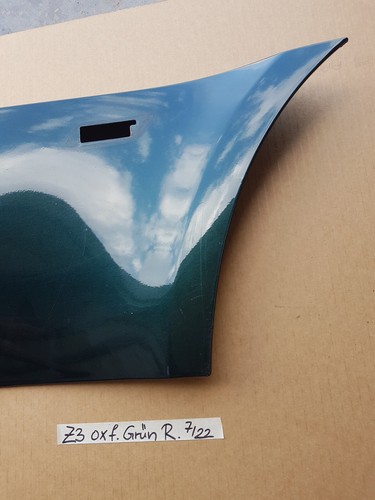 BMW Z3 Roadster + Coupe Kotflügel Seitenwand  VORNE RECHTS Oxford grün metallic