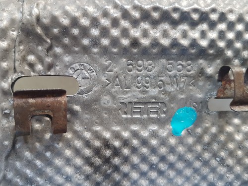 BMW Z3 Hitzeblech Hitzeschutz Wärmeisolierung Wärmeschutz Blech K-Tunnel 2693568