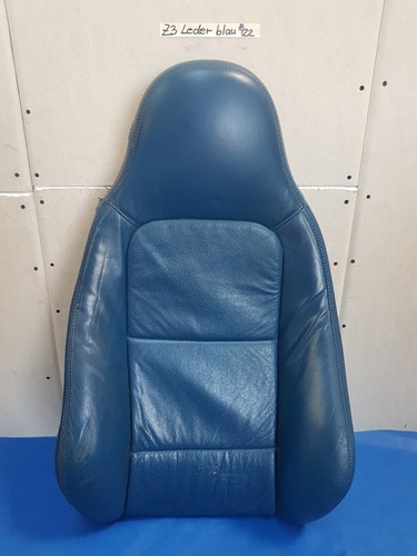 BMW Z3 Roadster Beifahrer Sitz Oberteil Leder blau Rückenlehne OHNE  Sitzheizung