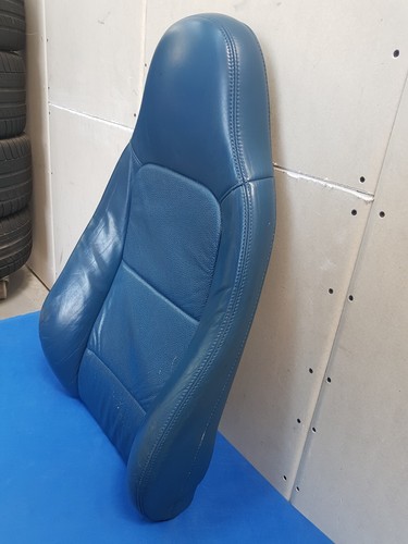 BMW Z3 Roadster Beifahrer Sitz Oberteil Leder blau Rückenlehne OHNE  Sitzheizung