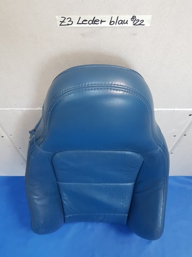 BMW Z3 Roadster Beifahrer Sitz Oberteil Leder blau Rückenlehne OHNE  Sitzheizung
