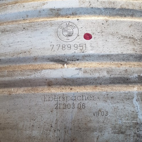 BMW E60 Auspuff 7789951 Endschalldämpfer 7789946 Mittelschalldämpfer ABHOLUNG  – Bild 2