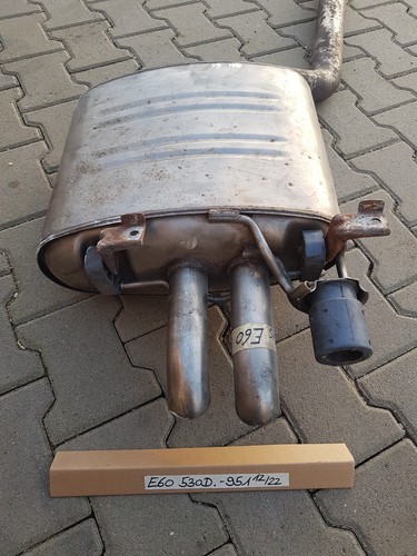 BMW E60 Auspuff 7789951 Endschalldämpfer 7789946 Mittelschalldämpfer ABHOLUNG  – Bild 6