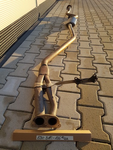 BMW  E90  E91  E87 Auspuff  N46  Mittelschalldämpfer  7534135 ABHOLUNG – Bild 2