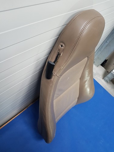 BMW Z3 Beifahrer Sitz Oberteil Leder beige Rücken Lehne Polster Reparatur Teil – Bild 7