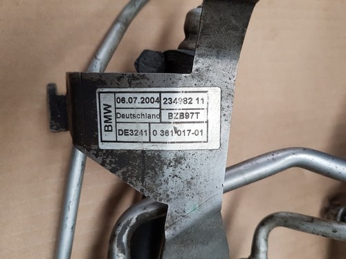BMW X3 E83 englisches Servo Lenkgetriebe + Leitung steering rack gear ABHOLUNG  – Bild 4