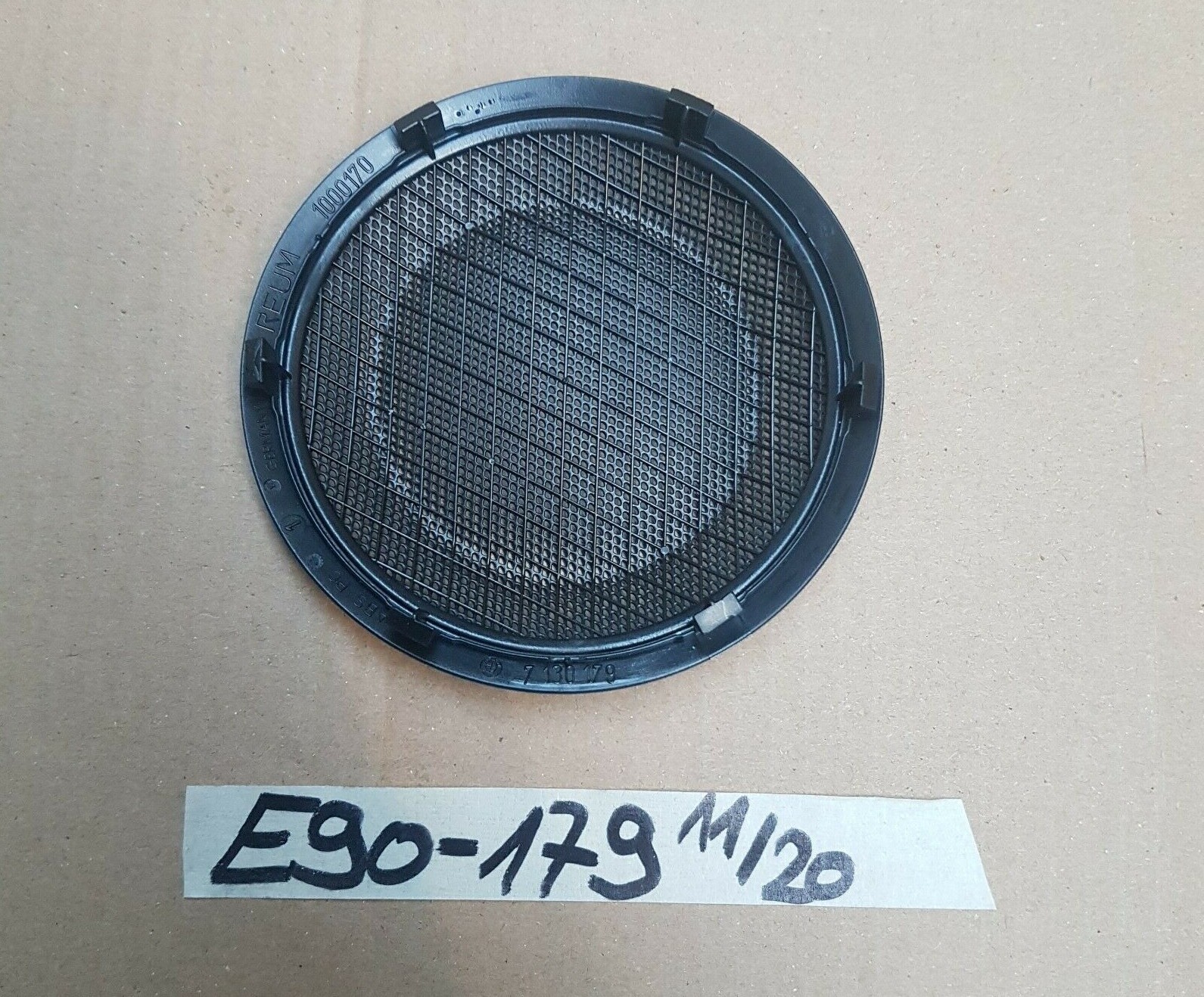 BMW E90 E91 X1 Lautsprecher Blende Abdeckung 7130179 Gitter i.d  Tür Verkleidung – Bild 2