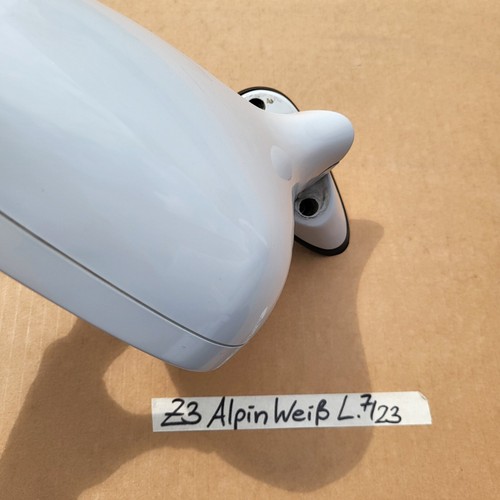 BMW Z3 Roadster Coupe Seiten Außen Spiegel LINKS weiss RHD