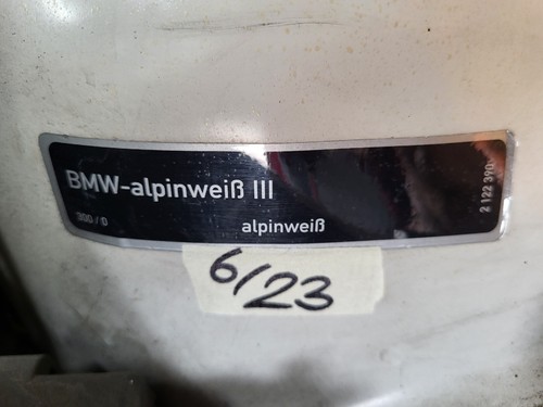 BMW Z3 Roadster Coupe Seiten Außen Spiegel LINKS weiss RHD