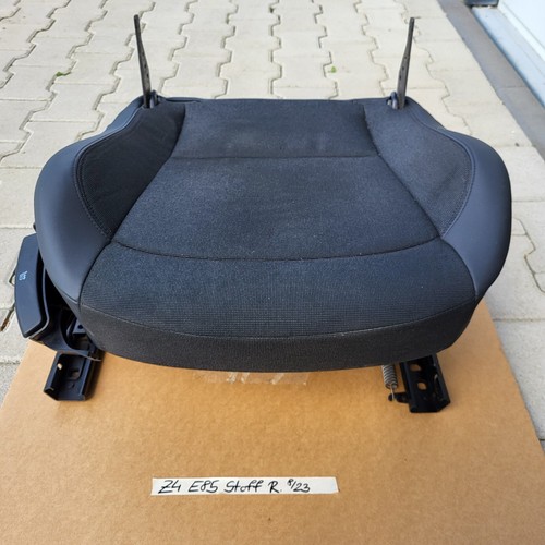 BMW Z4 E85 Beifahrer Sitz Unterteil Stoff Anthrazit + Gestell Schiene Manuell  – Bild 2