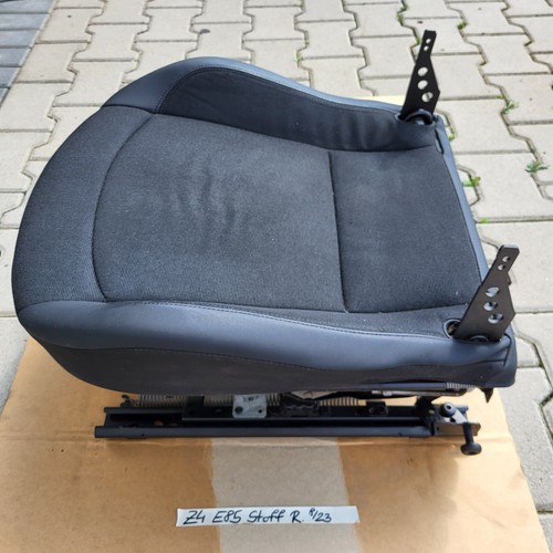 BMW Z4 E85 Beifahrer Sitz Unterteil Stoff Anthrazit + Gestell Schiene Manuell  – Bild 4