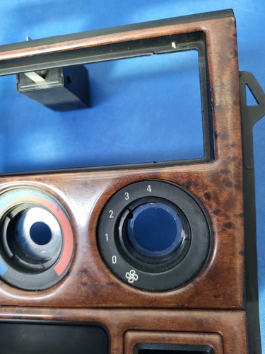 BMW Z3 Roadster Mittelkonsole Klima Blende Holz Optik 8410710 + Digital Uhr 