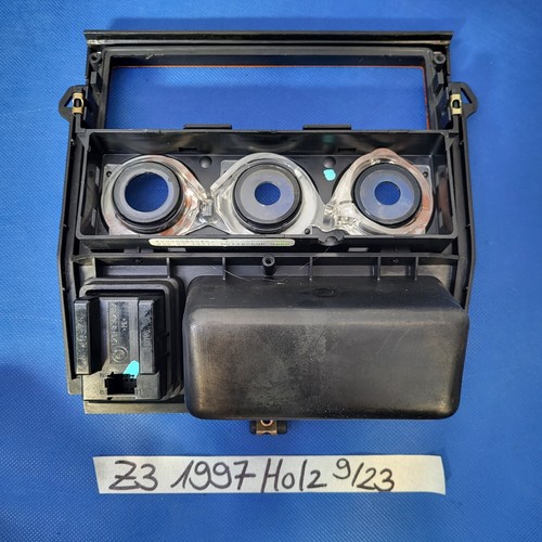 BMW Z3 Roadster Mittelkonsole Klima Blende Holz Optik 8410710 + Digital Uhr 