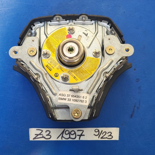 BMW E36 und Z3 Lenkrad 1093354 Leder Lenker + Fahrer Airbagmodul