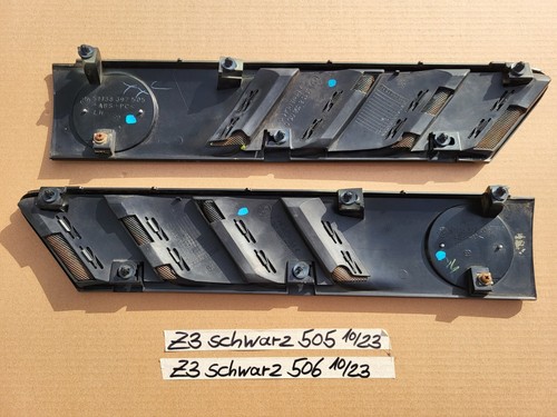 BMW Z3 Roadster Lufteinlass Ki​emen Ziergitter Motorhaube Schwarz R+L – Bild 5