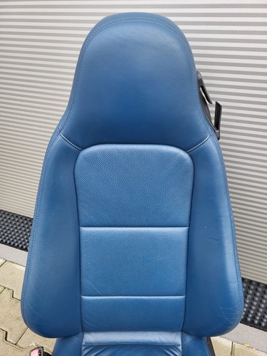 BMW Z3 Roadster Fahrer Sitz Leder blau OHNE  Sitzheizung ABHOLUNG 