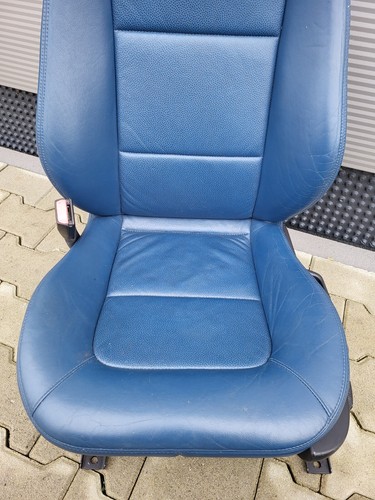 BMW Z3 Roadster Fahrer Sitz Leder blau OHNE  Sitzheizung ABHOLUNG 