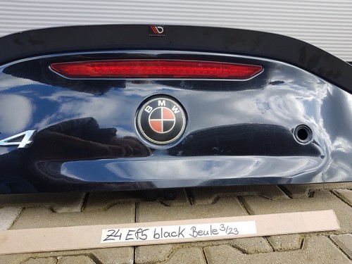 BMW Z4 E85 Heckklappe Kofferraum Klappe Heckdeckel Saphir Schwarz Beule ABHOLUNG
