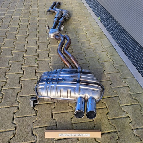 BMW Z4 E85 Auspuff 2,5i Endschalldämpfer 7520240 Katalysator 7516737 ABHOLUNG – Bild 1