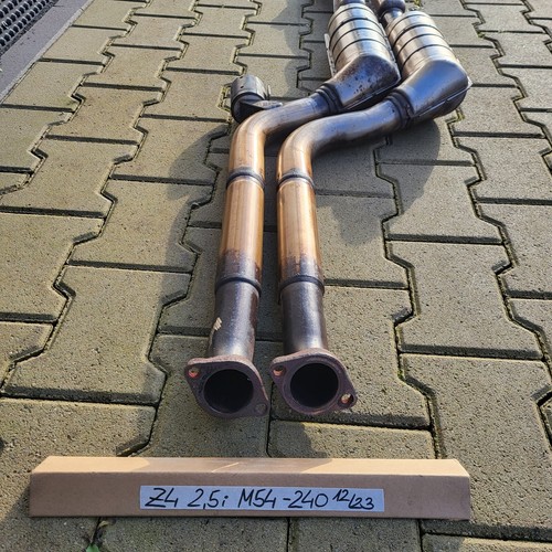 BMW Z4 E85 Auspuff 2,5i Endschalldämpfer 7520240 Katalysator 7516737 ABHOLUNG – Bild 7