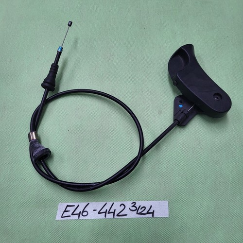 original BMW E46 Seilzug 8208442 Haubenzug Griff Betätigung Frontklappe 8223163 – Bild 1