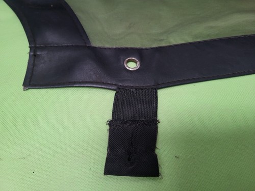 BMW Z3 Roadster Windschott Windschutz Abweiser Wind Stop Netz Löcher ! + Rahmen  – Bild 8