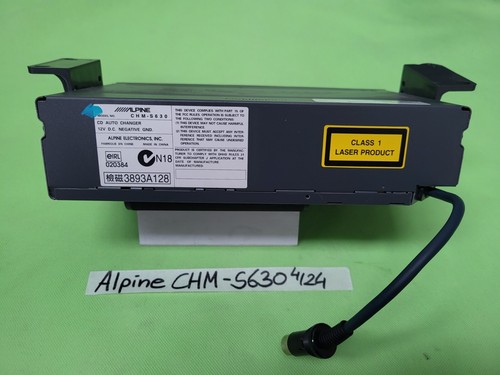 BMW VW Alpine CD Wechsler  CHM-S630 + 6 Fach Magazin Changer + Halter – Bild 4