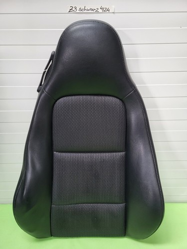 BMW Z3 Roadster Facelift Bei Fahrer Sitz Oberteil Kunstleder Lehne schwarz