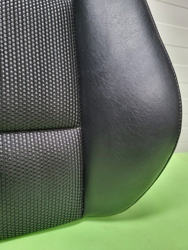 BMW Z3 Roadster Facelift Bei Fahrer Sitz Oberteil Kunstleder Lehne schwarz