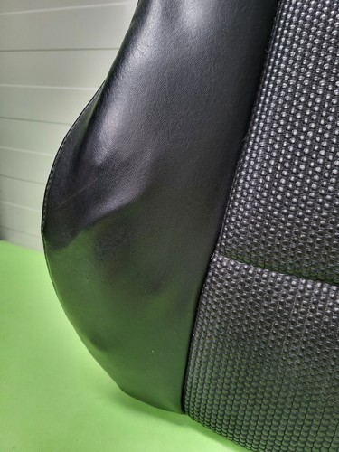 BMW Z3 Roadster Facelift Bei Fahrer Sitz Oberteil Kunstleder Lehne schwarz