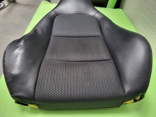 BMW Z3 Roadster Facelift Bei Fahrer Sitz Oberteil Kunstleder Lehne schwarz