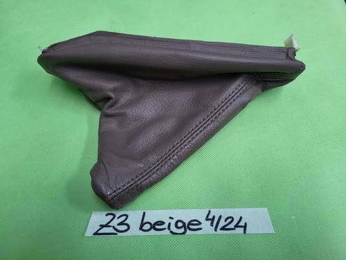 BMW Z3 Roadster Coupe Abdeckung für Handbremshebel Leder Sack Handbremse Beige – Bild 4