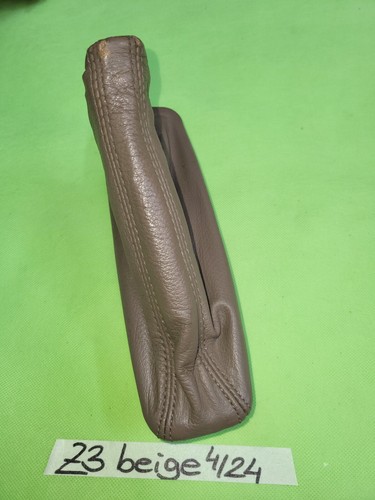 BMW Z3 Roadster Coupe Abdeckung für Handbremshebel Leder Sack Handbremse Beige – Bild 6