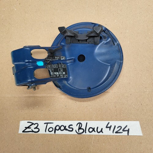 BMW Z3 Roadster Tank Deckel Klappe Verschluss Topas blau metallic – Bild 2