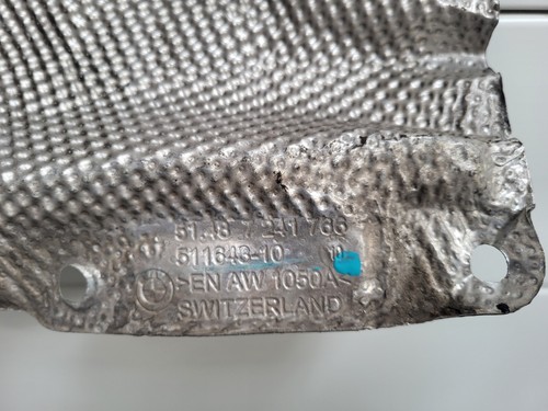 BMW F20 F21 F22 F23 F30 F31 F34 F35 Hitzeblech Wärmeisolierung Stirnwand 7241766 – Bild 2