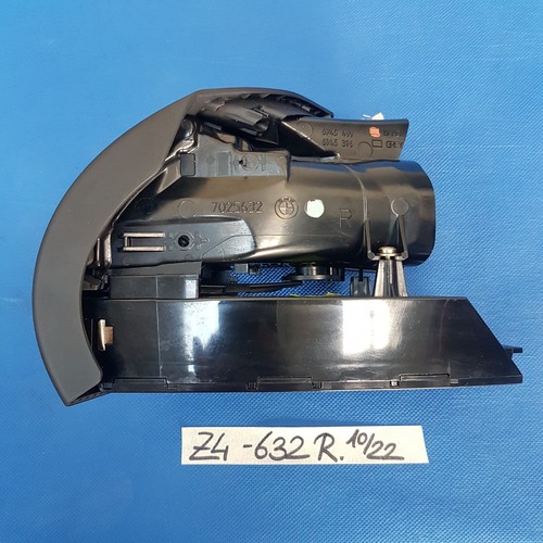 BMW Z4 Frischluftgrill schwarz RECHTS Gitter Lüftung Düse 7025632 Getränkehalter – Bild 4