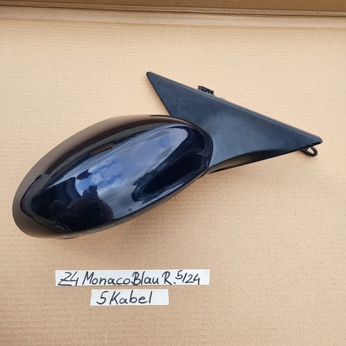 BMW  Z4 E85 E86 Seiten Außen Spiegel rechts ODER links Monaco blau A35 ABHOLUNG