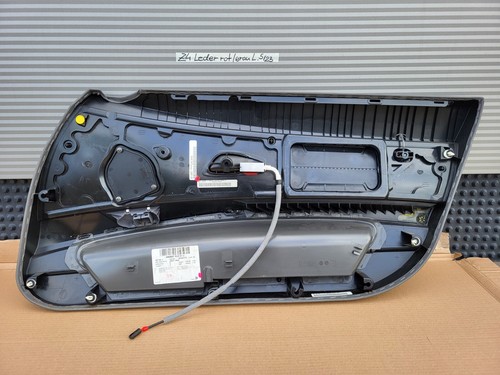 BMW Z4 E85 E86 Fahrer Türverkleidung LINKS Leder Oregon rot grau – Bild 5